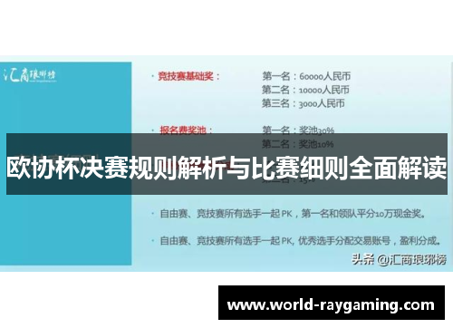 欧协杯决赛规则解析与比赛细则全面解读
